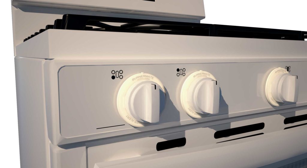 Gas Stoves with BurnerAlert Stove Alert Video Demo Of BurnerAlert